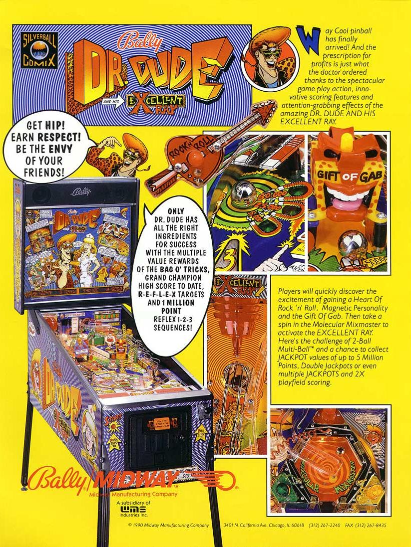 Dr. Dude Flyer Vorderseite