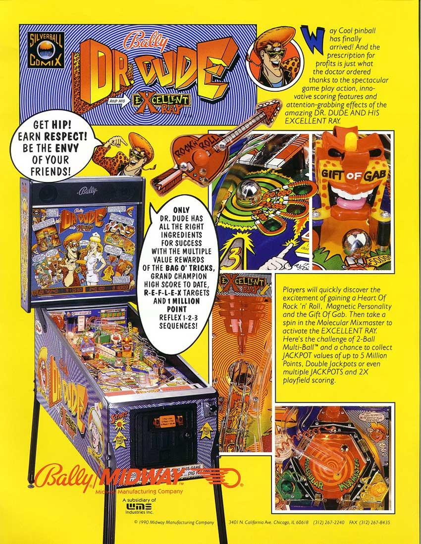 Dr. Dude Flyer Vorderseite