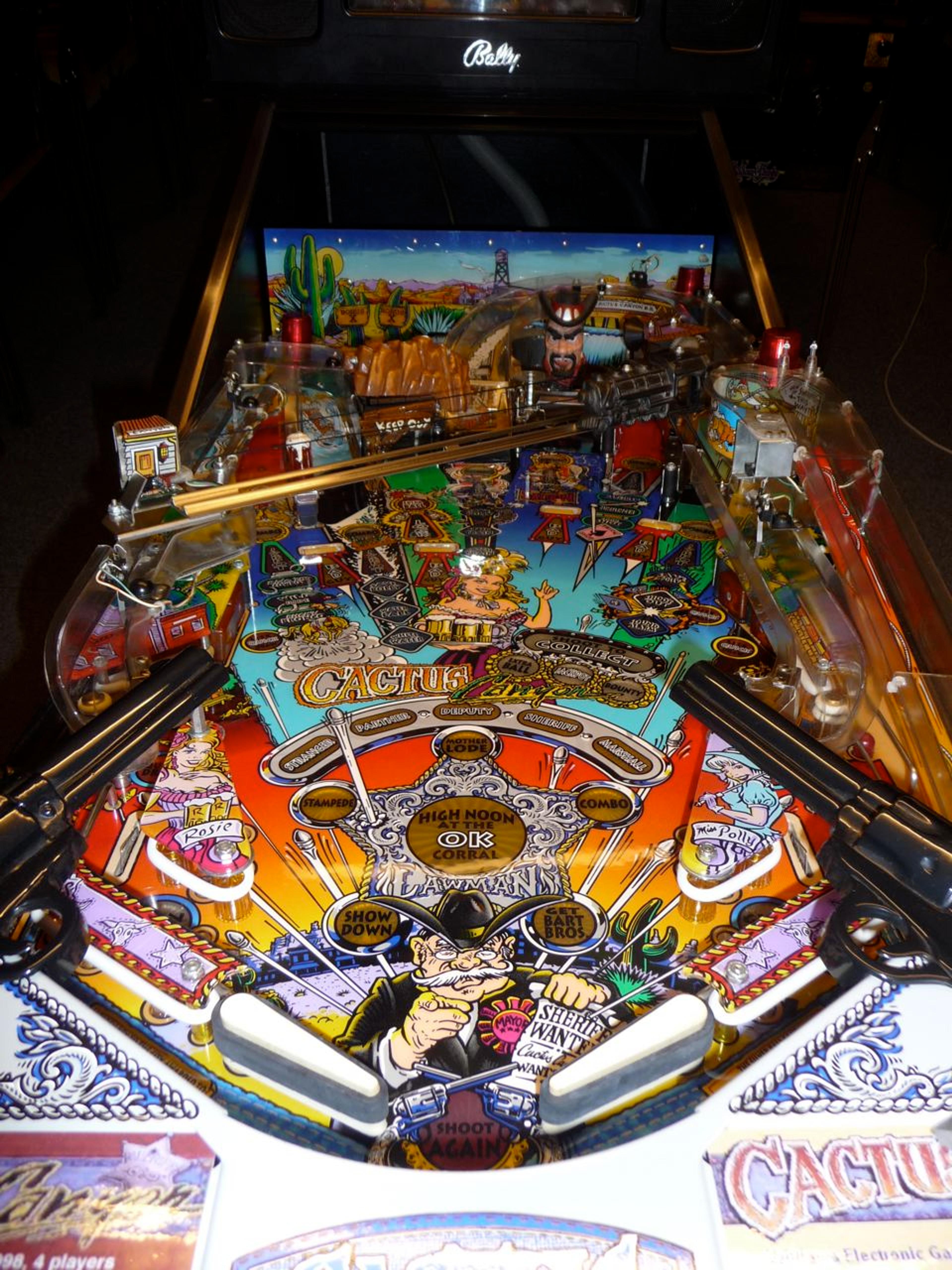 Cactus Canyon Playfield