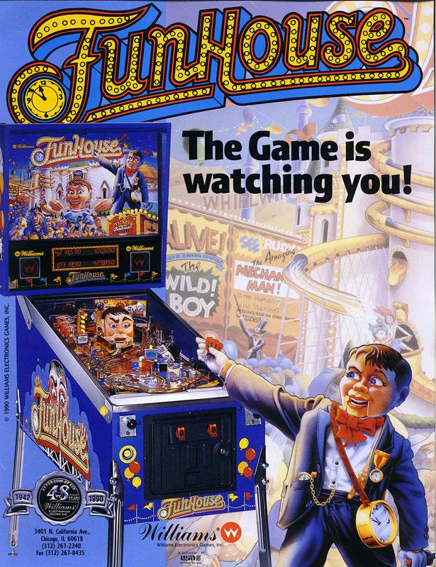 Funhouse Flyer Vorderseite