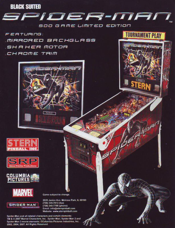 Black Spiderman Flyer