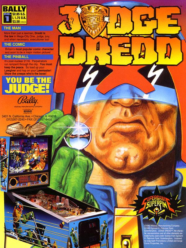 Judge Dredd Flyer Seite 1