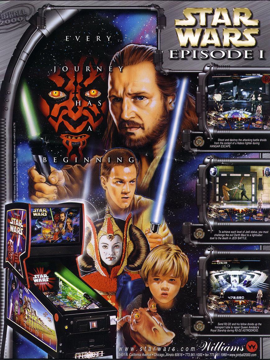 Star Wars Episode 1 Flyer