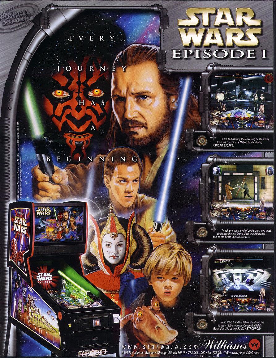 Star Wars Episode 1 Flyer