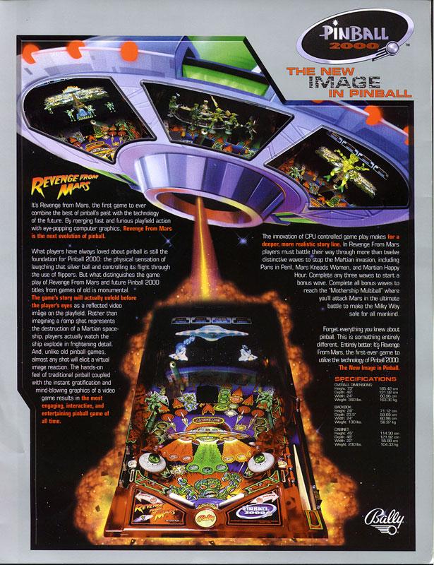 Revenge from Mars Flyer Seite 2