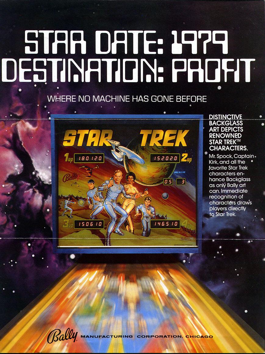 Star Trek Flyer front