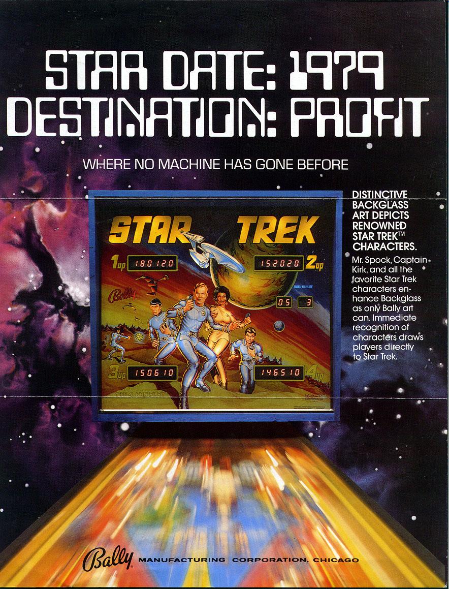 Star Trek Flyer front