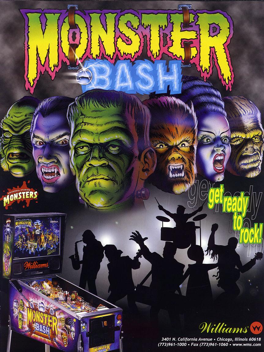 Monster Bash Flyer Vorderseite