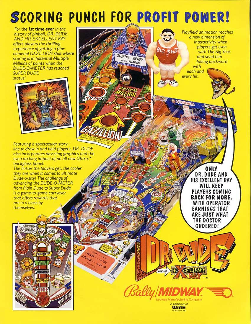 Dr. Dude Flyer Rückseite