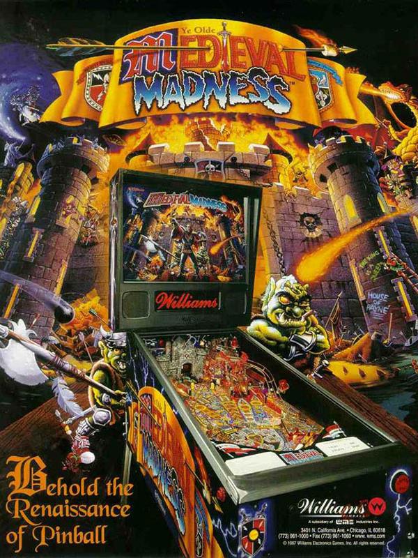 Medieval Madness Flyer Vorderseite