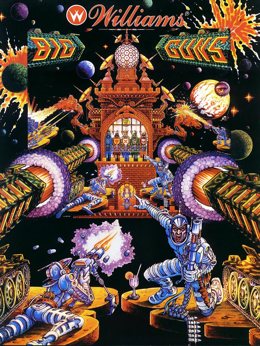 Big Guns Flyer Vorderseite