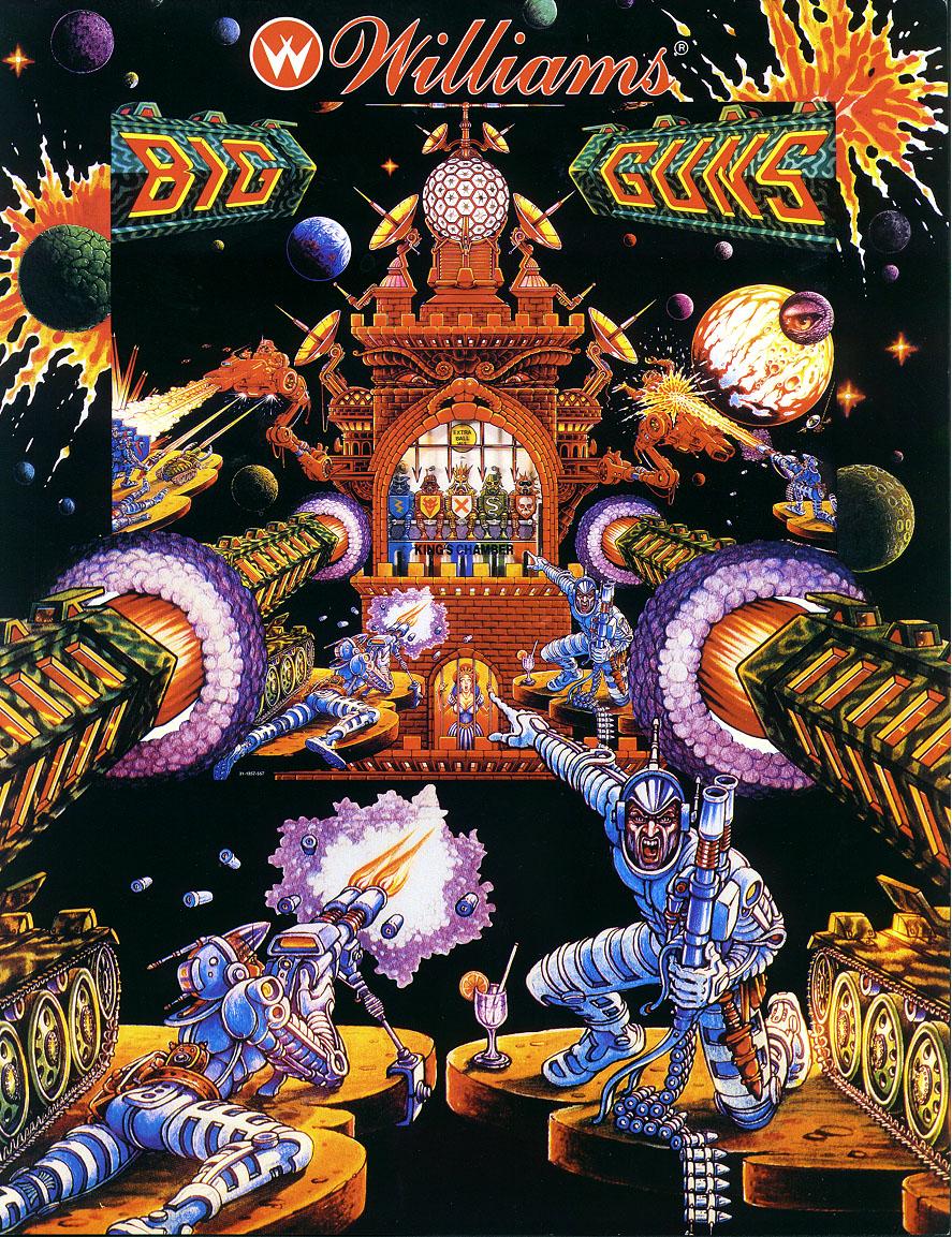 Big Guns Flyer Vorderseite