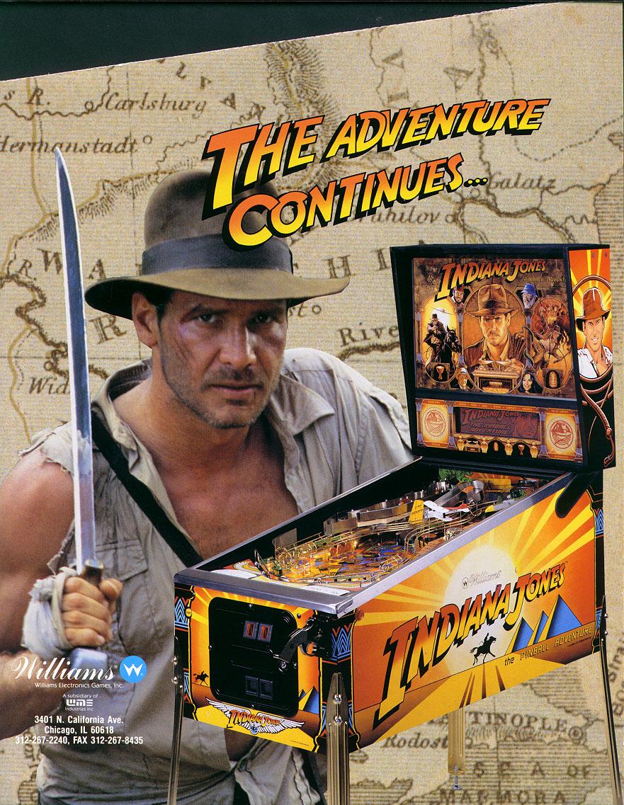 Indiana Jones Flyer Vorderseite