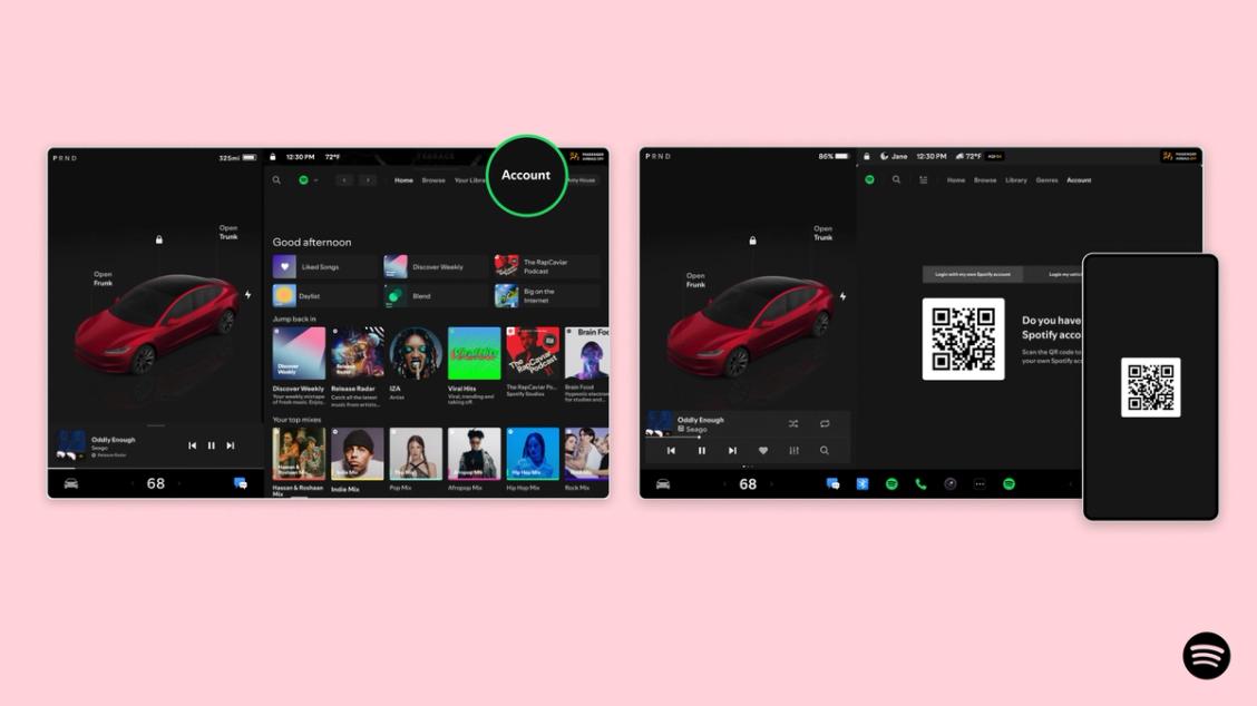 Spotify in the car - Spotify