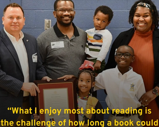 Merrol Hyde Third Grader Timothy Bell Jr. Named Tennessee’s Top Elementary Reader in Tristar Reads