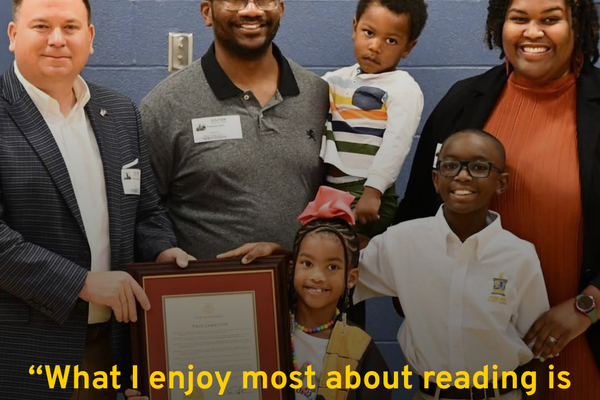 Merrol Hyde Third Grader Timothy Bell Jr. Named Tennessee’s Top Elementary Reader in Tristar Reads
