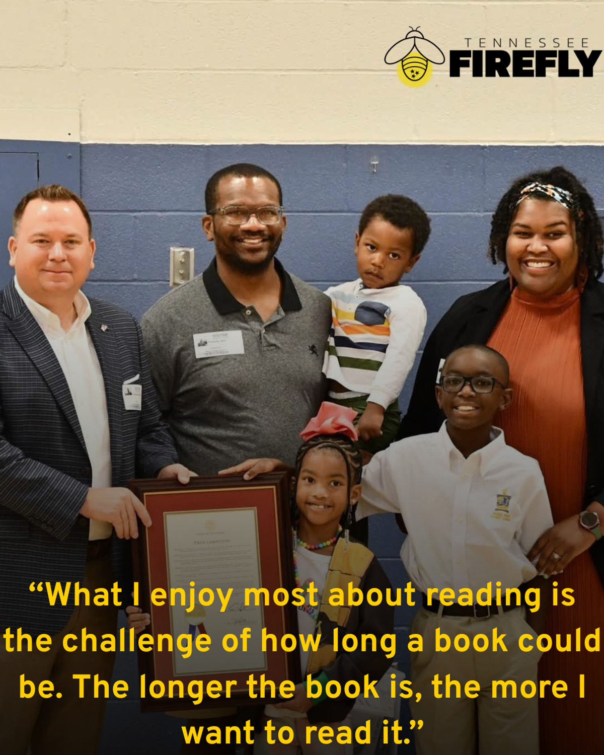 Merrol Hyde Third Grader Timothy Bell Jr. Named Tennessee’s Top Elementary Reader in Tristar Reads