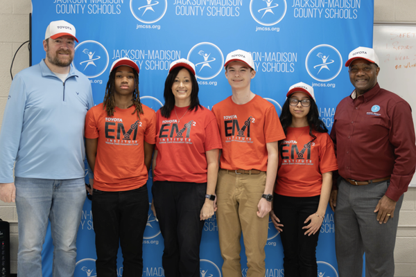 Toyota Pledges Six Figures to Jackson-Madison County Schools