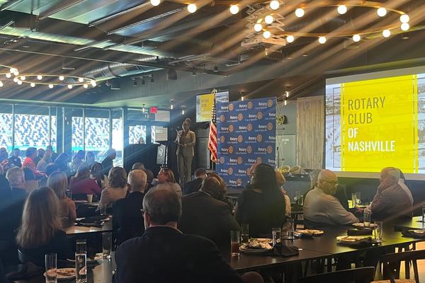 MNPS Superintendent Adrienne Battle Highlights District Achievements at Nashville Rotary Club