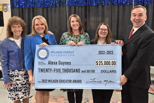 Surprise! West Tennessee teacher receives one of the highest honors in education