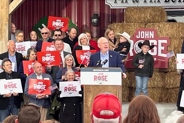 Congressman John Rose launches gubernatorial campaign with a promise to appoint an education commissioner with Tennessee teaching experience