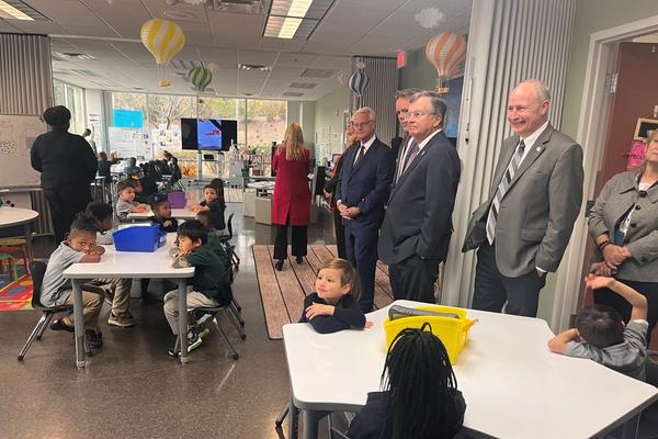 Lawmakers use time in between federal funding hearings to tour innovative Nashville public charter school