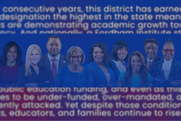 Members of the Memphis-Shelby County School Board