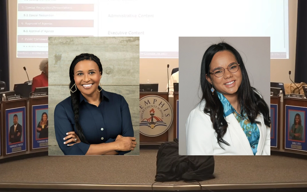 (From left to right) Memphis-Shelby County Schools District 8 candidates Tanya Frey and Ayleem Connolly. (Photos Courtesy of Each Candidate)