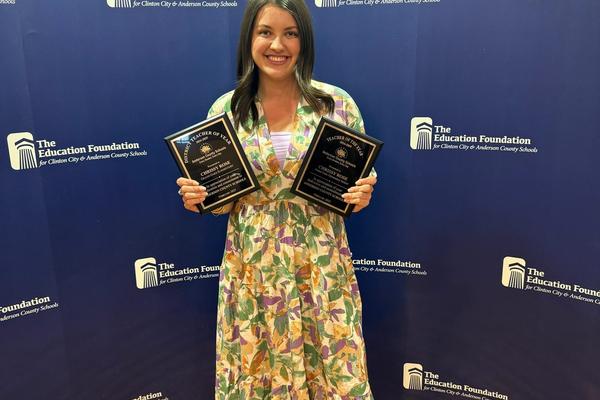 Anderson County Teacher of the Year Finalist Chrissy Rose Helps Students Pave Their Own ‘Roads to Mastery’
