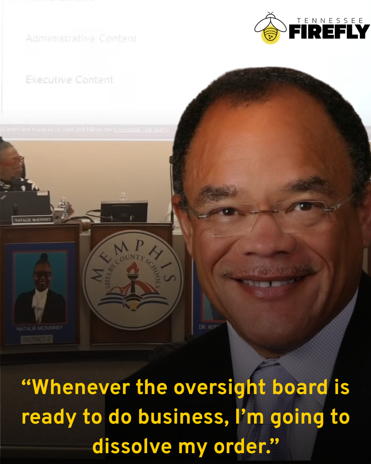 State Board Says It Is Ready to Take Control of MSCS