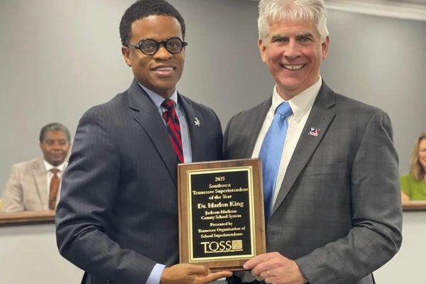 Jackson Madison County School System gives special recognition to Superintendent King, declares September Suicide Prevention Awareness Month in JMCSS 