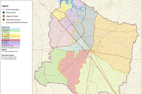 Rutherford County Schools approves school rezoning 