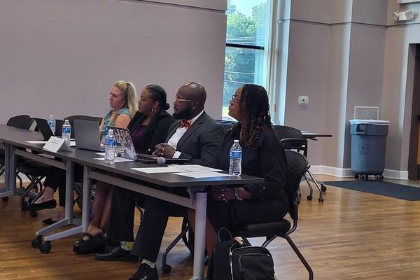 Supporters of Fairley High School make their case for it to remain a public charter school