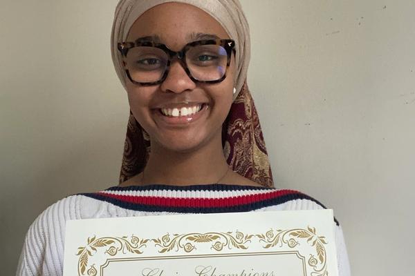 Student Profile: A high school internship put Choice Champions Scholarship winner on the path to advocate for others
