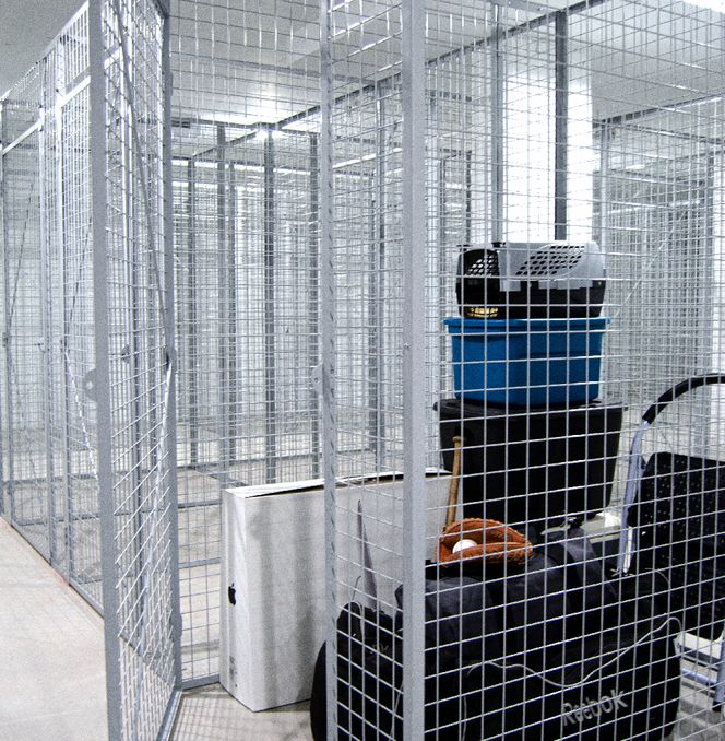 Cloison de treillis métallique 5