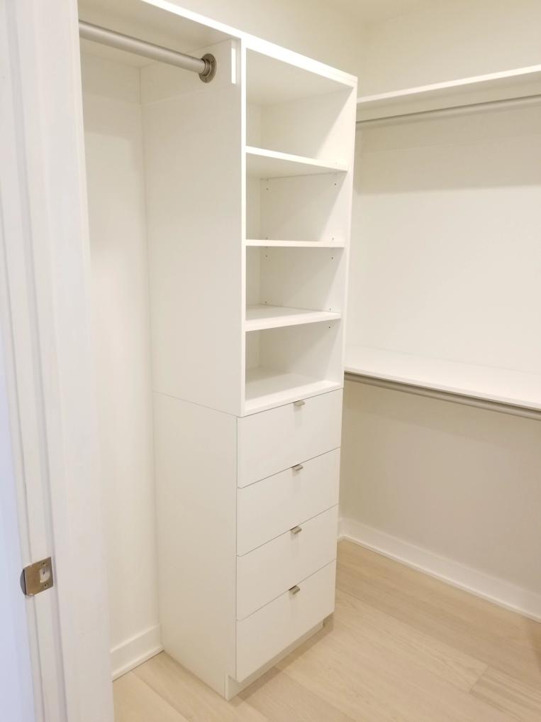 Melamine shelves Permafil