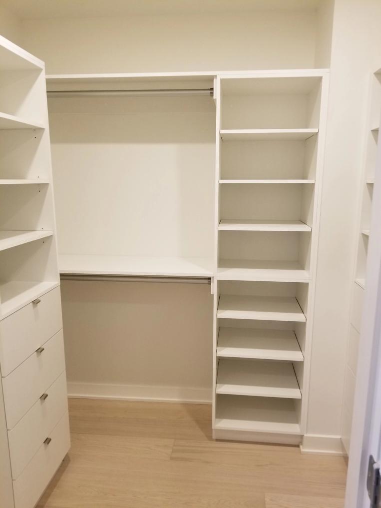 Melamine shelves Permafil