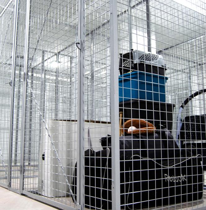 Cloison de treillis métallique 1