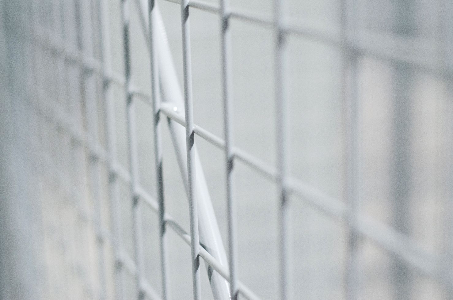 Cloison de treillis métallique 3 