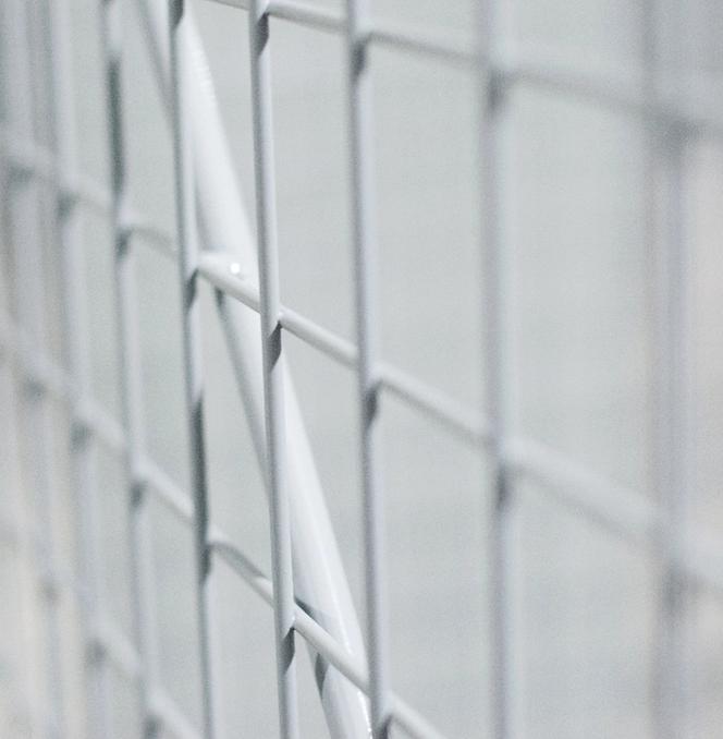 Cloison de treillis métallique 3