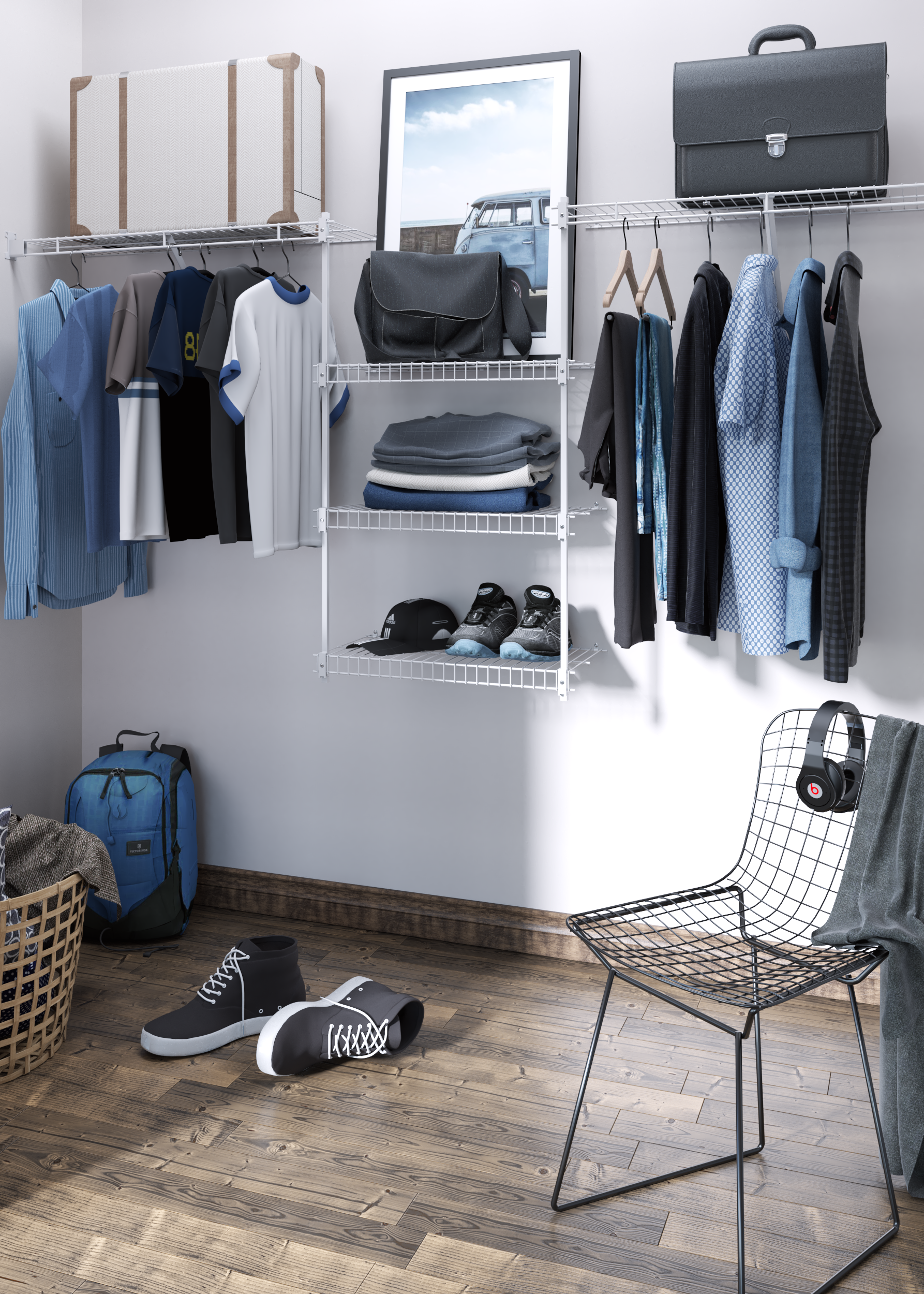 Permafil rangement tablette fixe 3