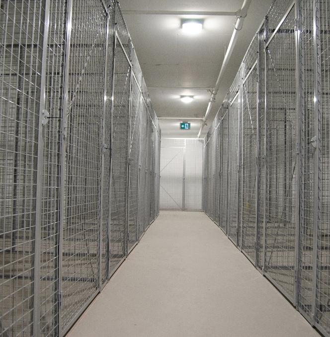 Cloison de treillis métallique 2