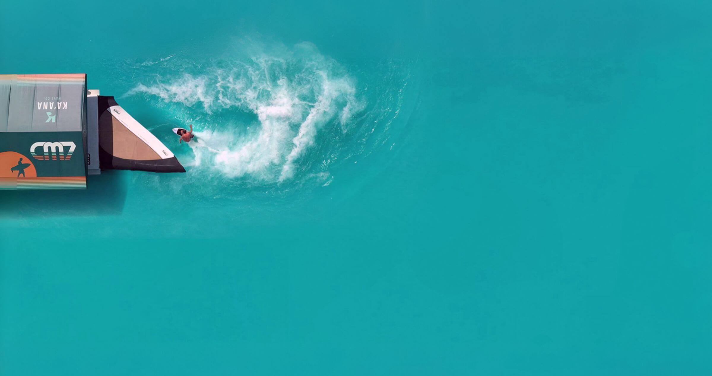 East Point Reef Club surf park in Popkum, British Columbia, Canada