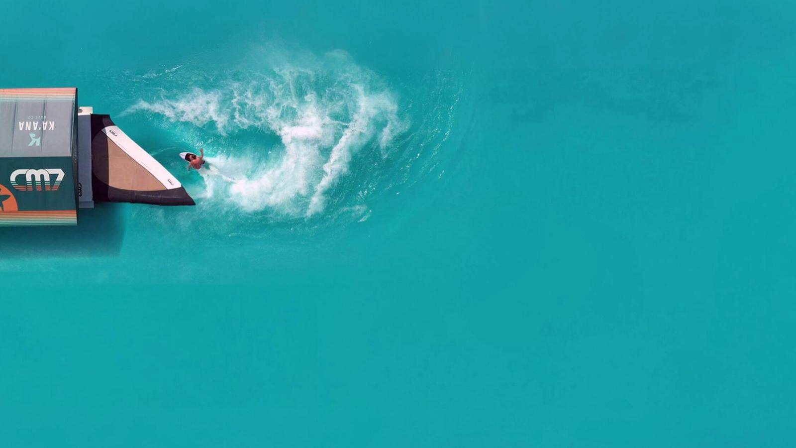 East Point Reef Club surf park in Popkum, British Columbia, Canada