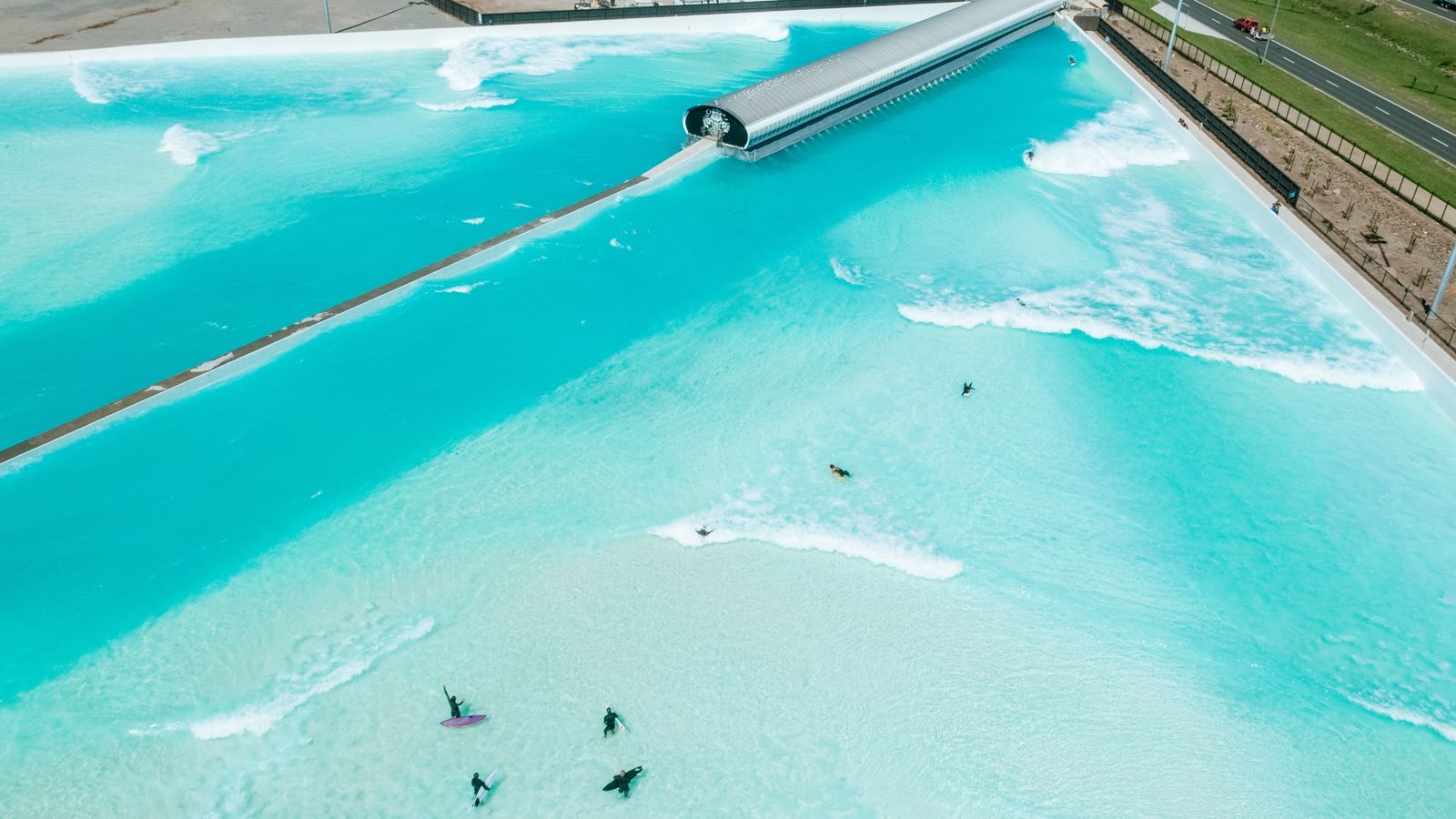 URBNSURF Melbourne surf park in Tullamarine, Victoria, Australia