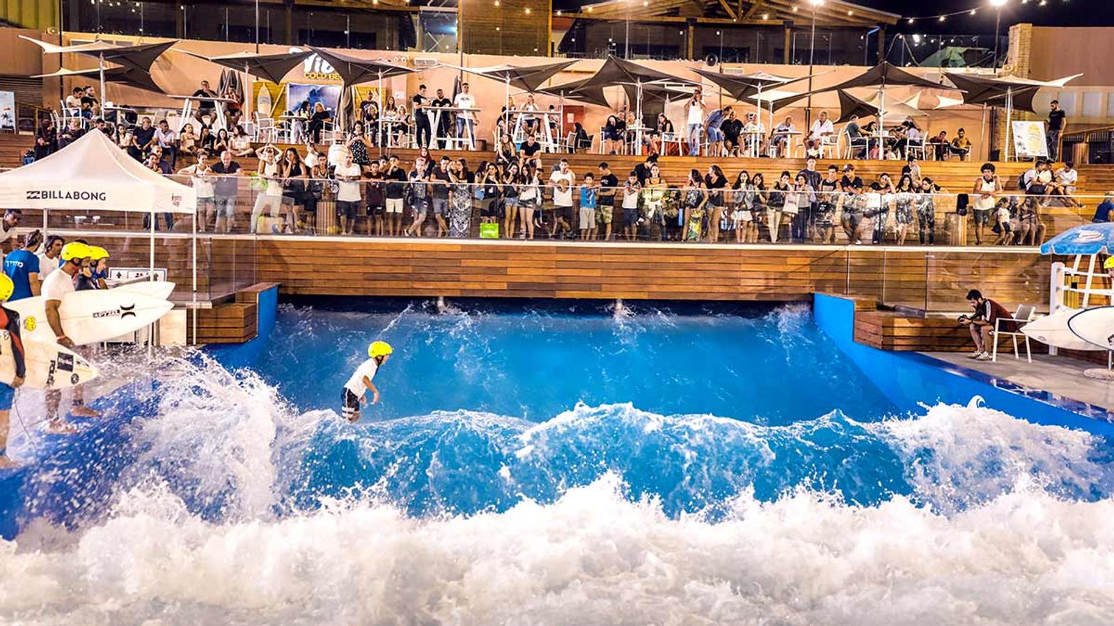 Citywave Hadera surf park in Hadera, Israel