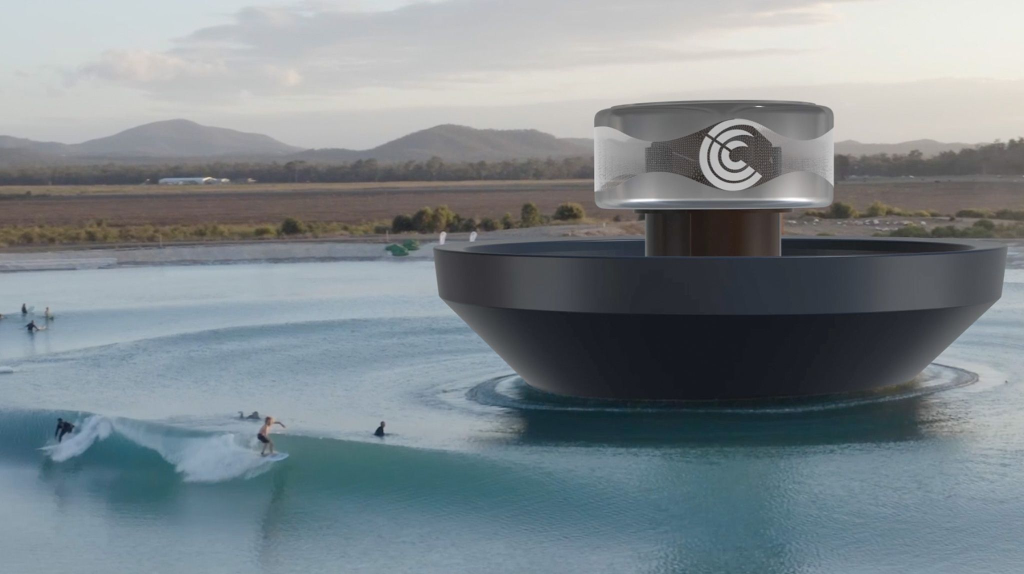 Surf Lakes Capricorn Coast surf park in Mulara, Queensland, Australia