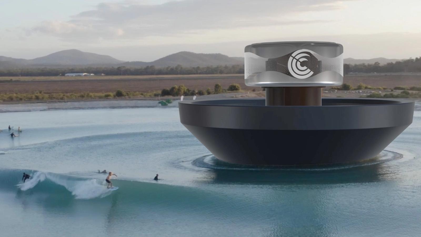 Surf Lakes Capricorn Coast surf park in Mulara, Queensland, Australia
