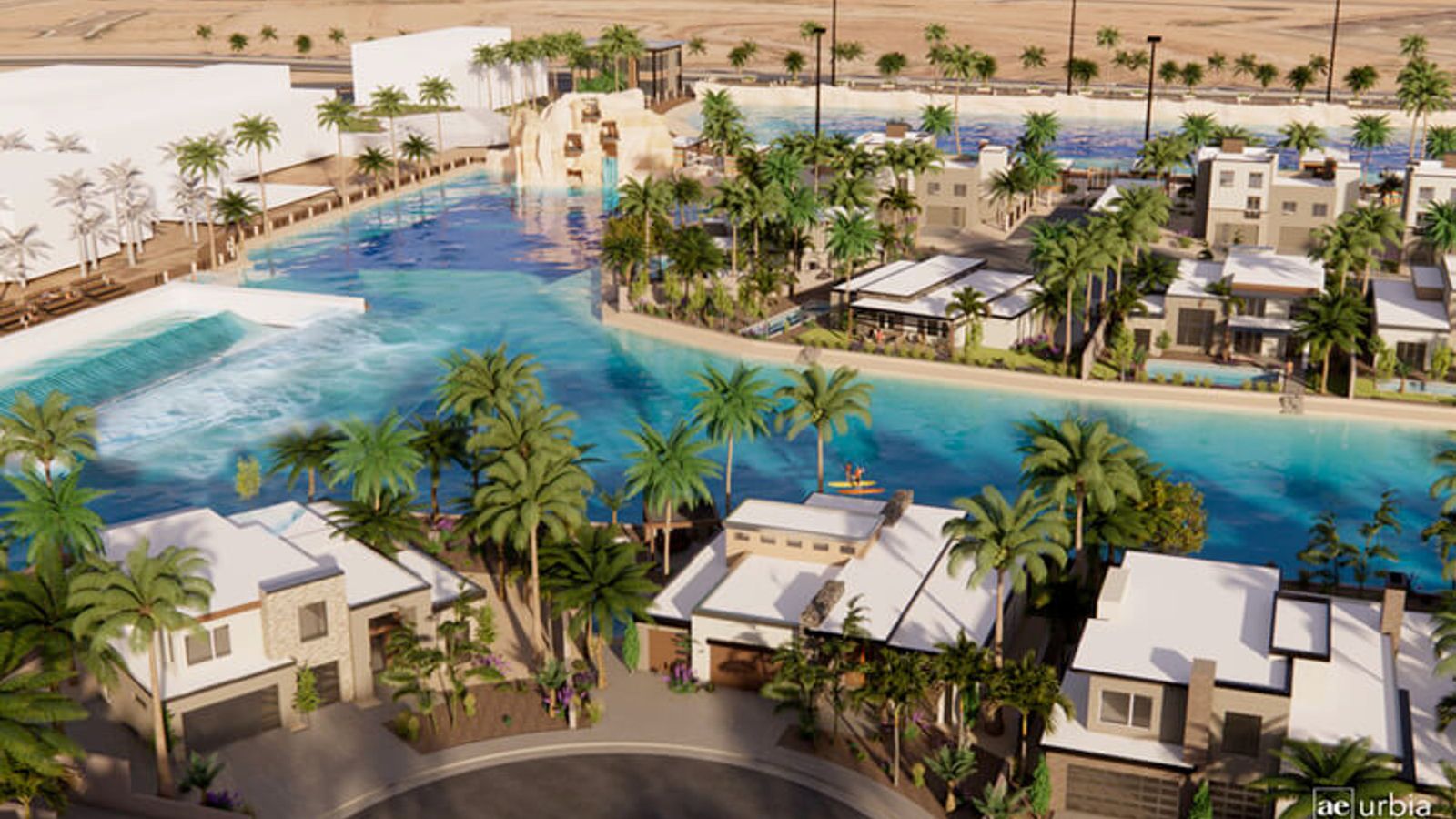 Zion Shores surf community in Washington, Utah, USA