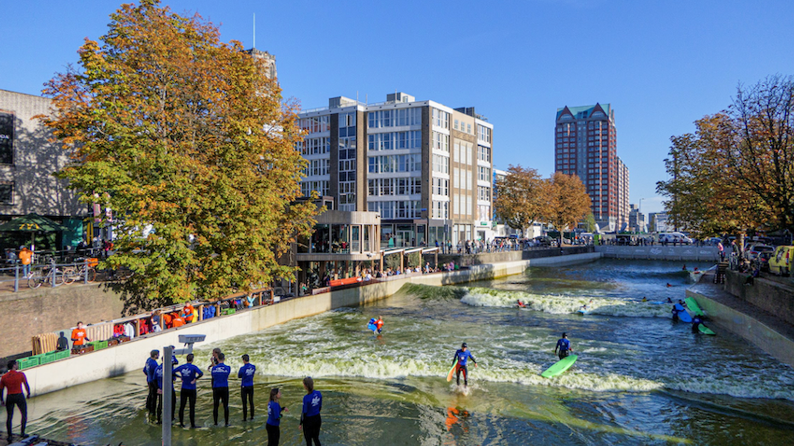 RIF010 Urban Surf surf park in Rotterdam, Netherlands